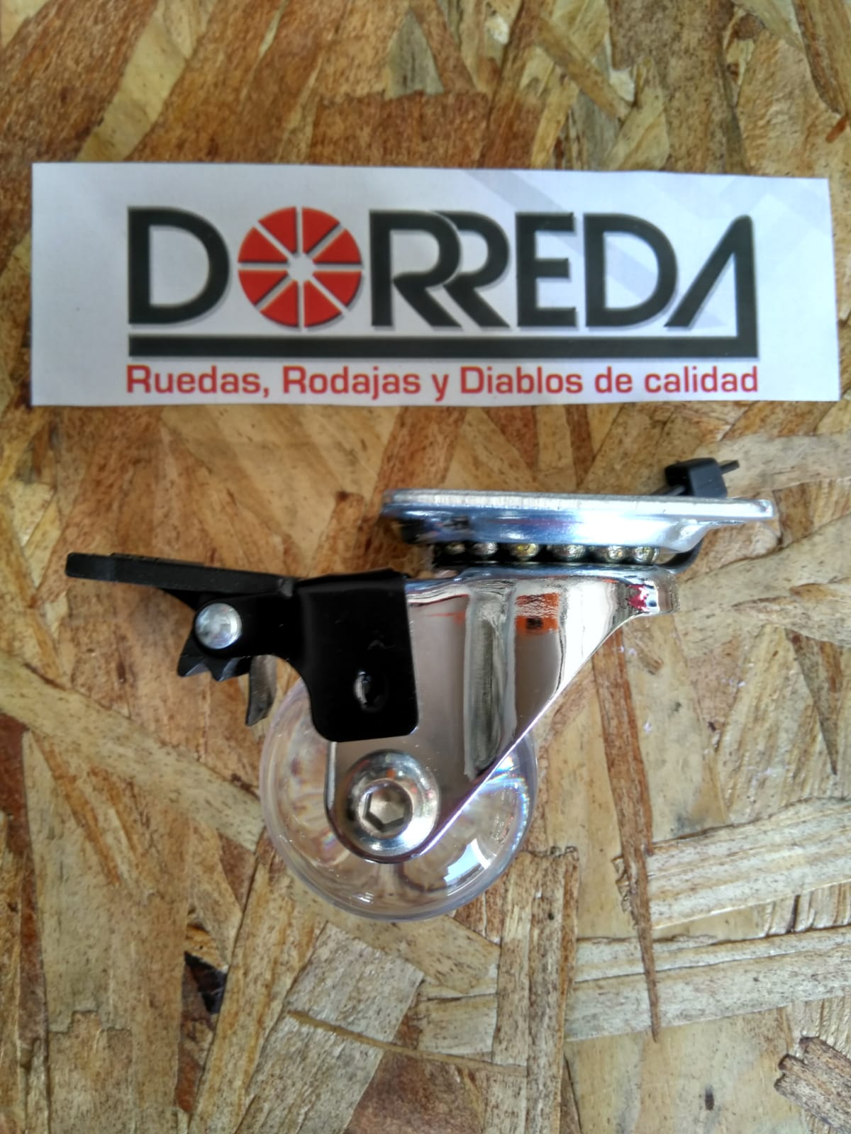 IMP4650 - RODAJA GEL 6080 35MM C/FRENO IMP4650