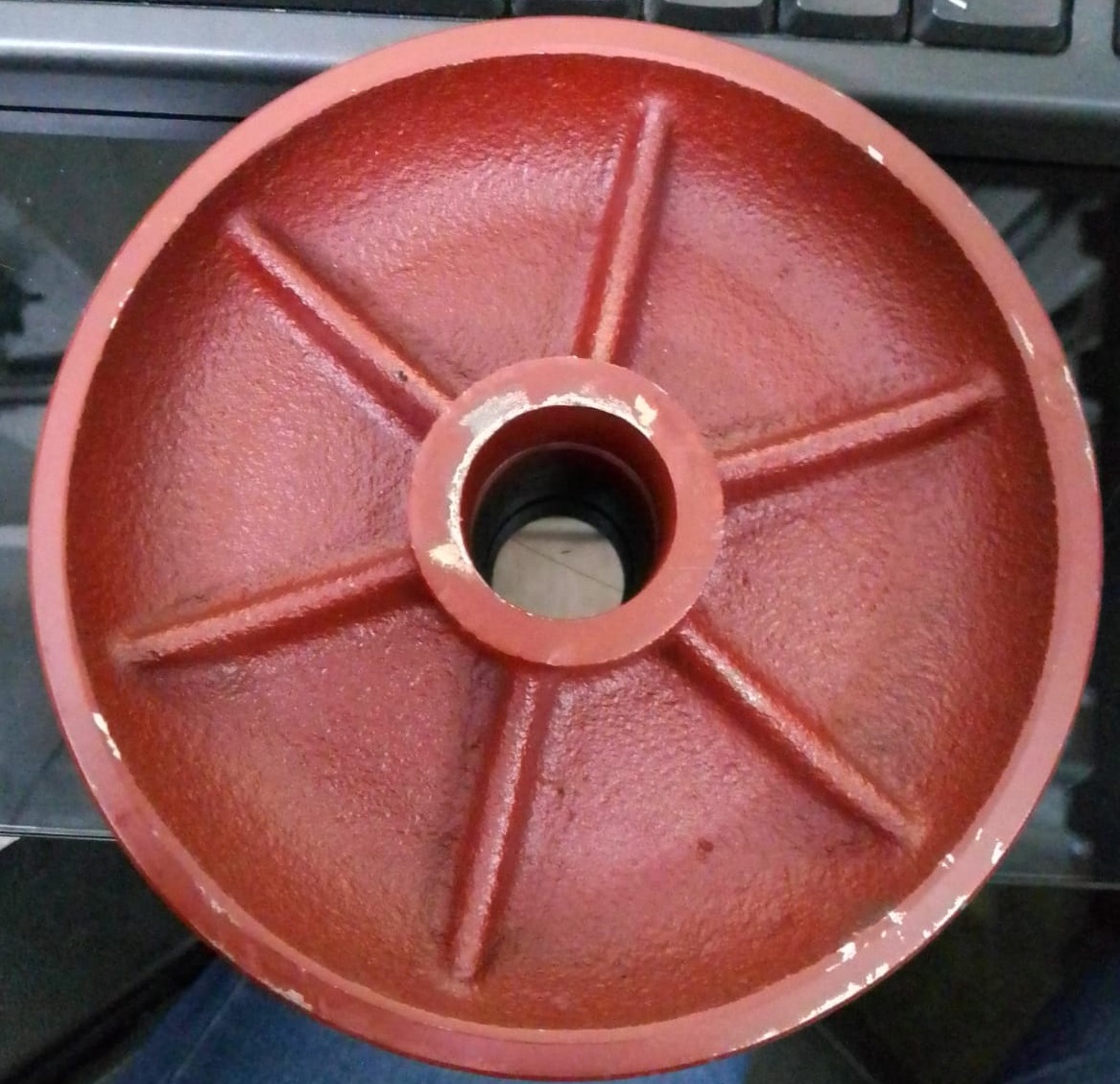 DS80JR84 - RUEDA DUCTILE STEEL 8X2" DS80JR84