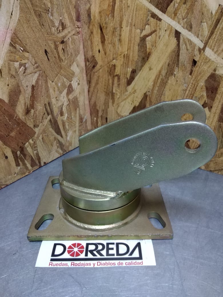 4KZZ80JZ8319YY - BASE PLACA GIRATORIA DORADO SERIE 4K 8X2" 4KZZ80JZ8319YY