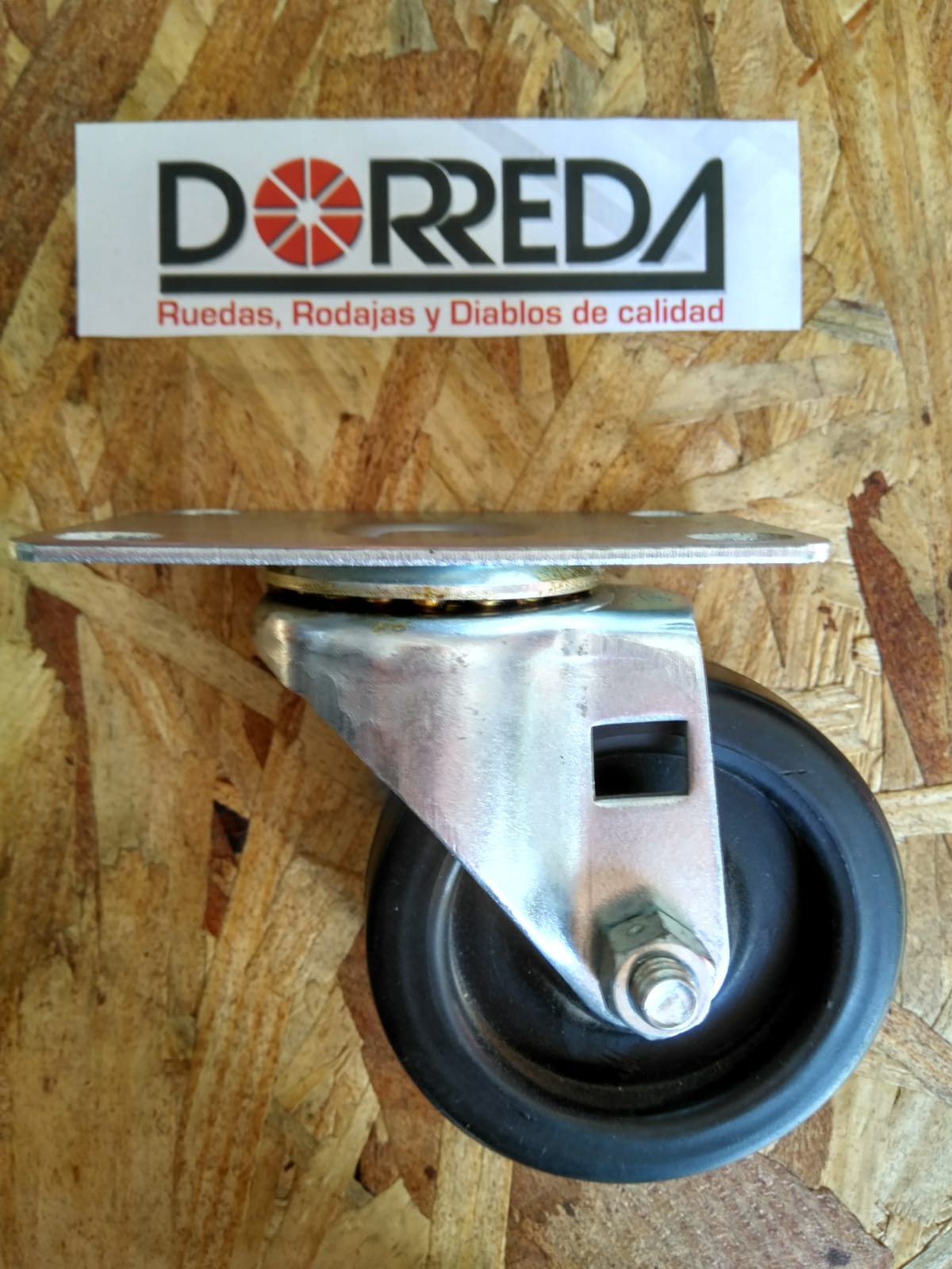 09PO30DB8106YY - A Rodaja BASE PLACA GIRATORIA POLIOLEFINA 3x1" 09PO30DB8106YY