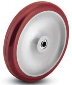 2.00004.95 - RUEDA DE POLIURETANO 4 X1 1/4" BALERO BOLA 2.00004.95