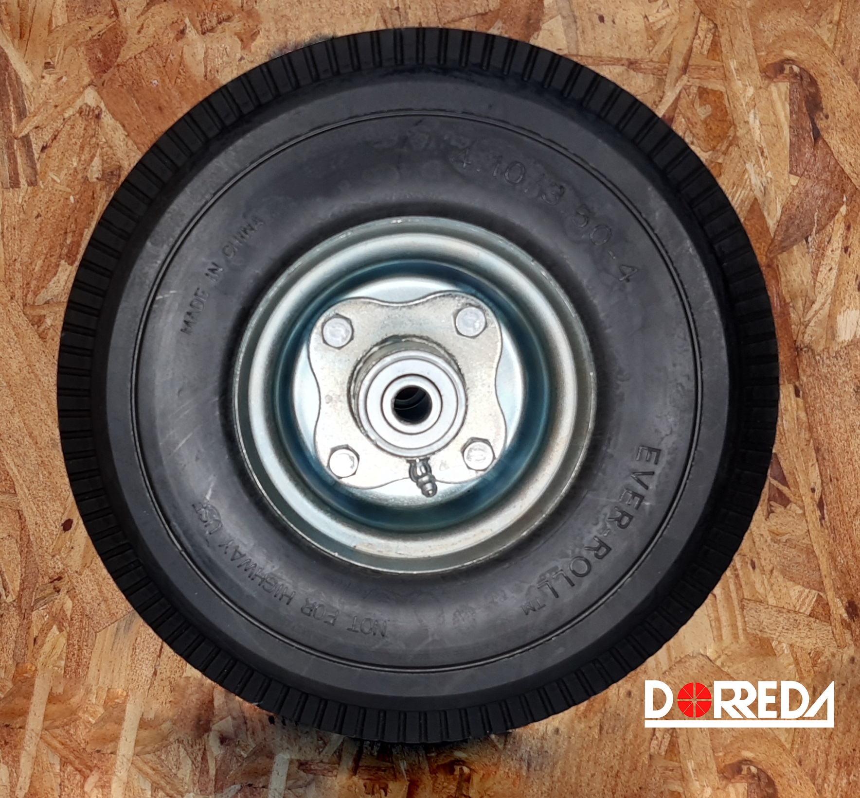 ER10BC51 - LLANTA IMPONCHABLE INTERIOR A 1/2" TUBO CENTRADO 10X3" ER10BC51