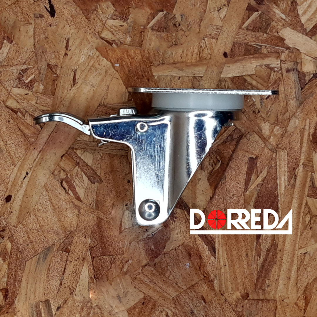 17ZZ30GZ8206YY - BASE PLACA GIRATORIA CON FRENO TOTAL METALICO 3X11/4" 17ZZ30GZ8206YY