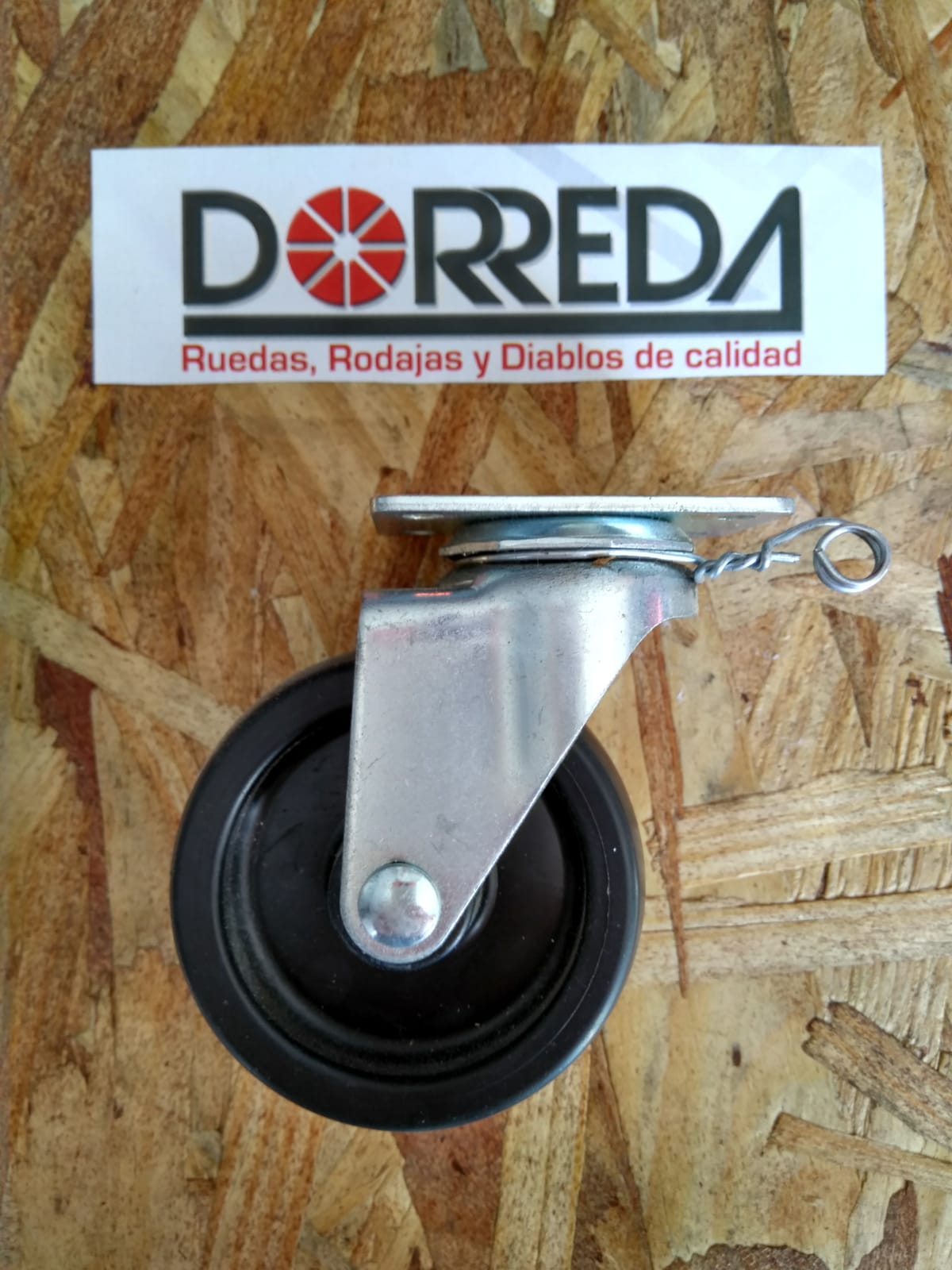 08PO25AB8001YY - A Rodaja BASE PLACA GIRATORIA POLIOLEFINA 2 1/2 X 13/16" 08PO25AB8001YY