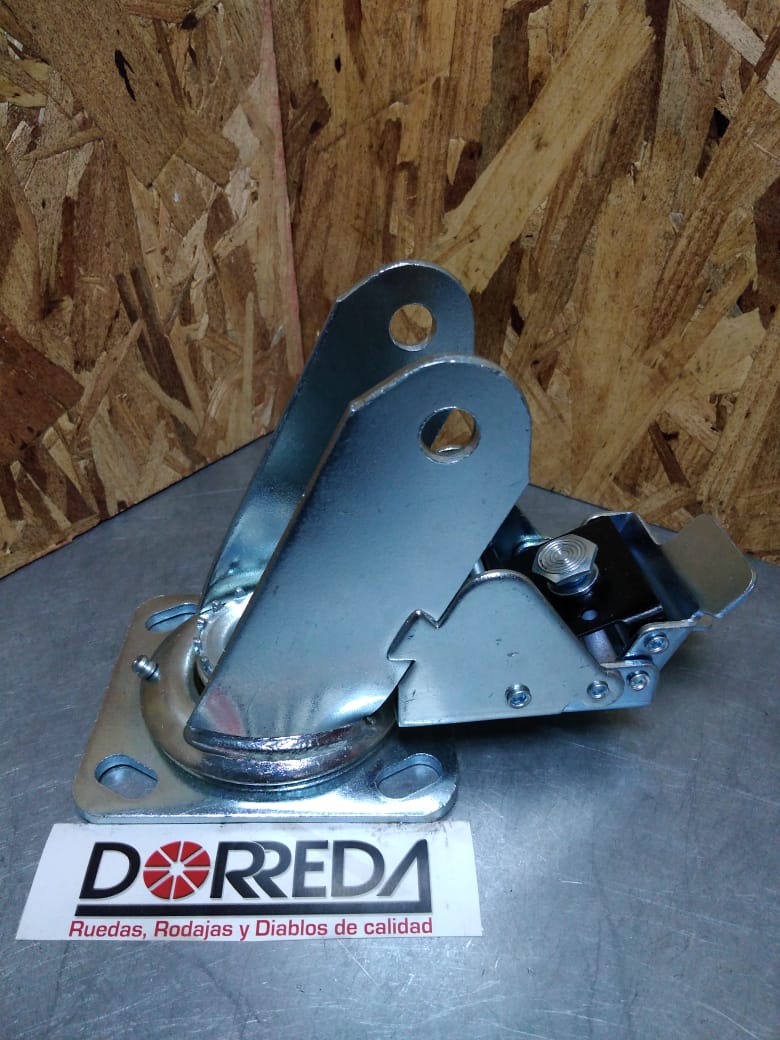 41ZZ60JZ8317TTL - BASE PLACA GTO C/F  DUAL PEDAL TOTAL LOCK SERIE 41 6X2" 41ZZ60JZ8317TTL